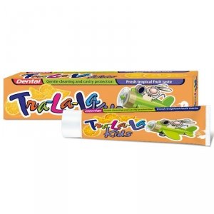DENTAL Tra-la-la pasta do zębów dla dziecii o smaku tropikalnych owoców, 50ml