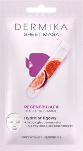 Dermika Sheet Mask maska na tkaninie regenerująca  17g