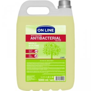 On Line Mydło antybakteryjne w płynie Lime  5L