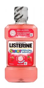 Listerine Smart Rinse Płyn do płukania jamy ustnej dla dzieci 6+ Mild Berry 250ml