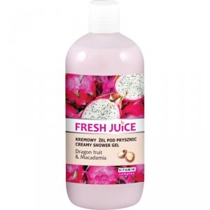 Fresh Juice Żel pod prysznic kremowy Smoczy Owoc i Macadamia 500ml