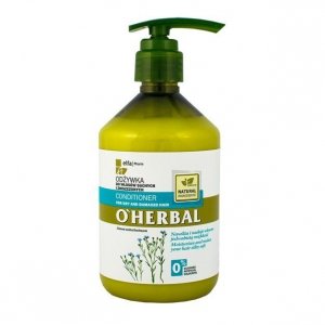 O'Herbal Odżywka do włosów suchych i zniszczonych z lnem 500ml