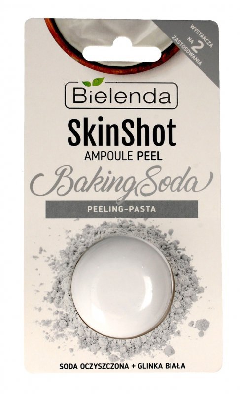 Bielenda Skin Shot Peeling-pasta do twarzy Baking Soda  8g