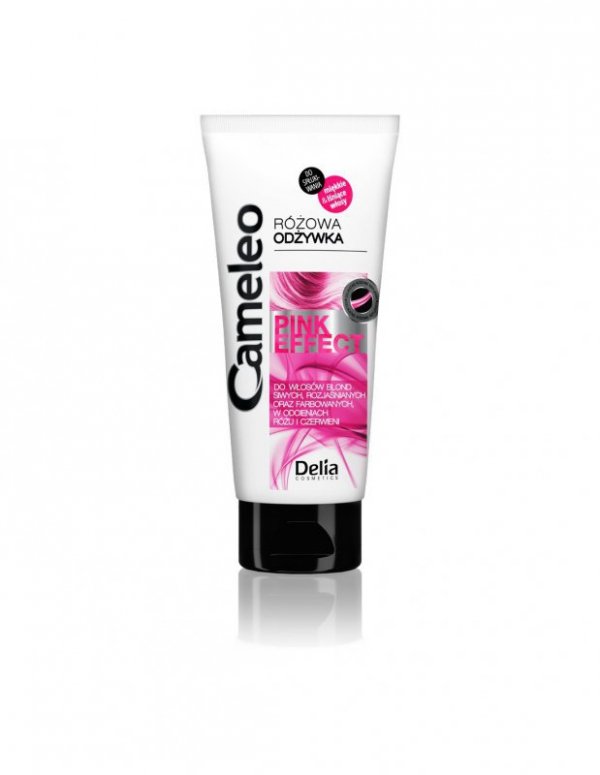 Delia Cosmetics Cameleo Pink Effect Odżywka do włosów różowa  200ml