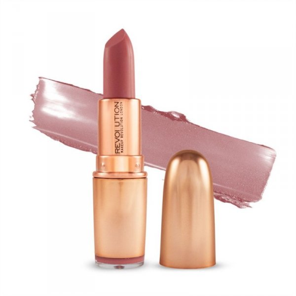 Makeup Revolution Iconic Matte Nude Lipstick Pomadka do ust matowa Lust  1szt