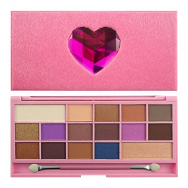 I Heart Makeup Palette Zestaw cieni do powiek Unicorn Love  22g (16 kolorów)