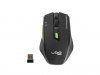 UGo Mysz bezprzewodowa MY-04 2.4GHz 1800DPI optyczna czarna