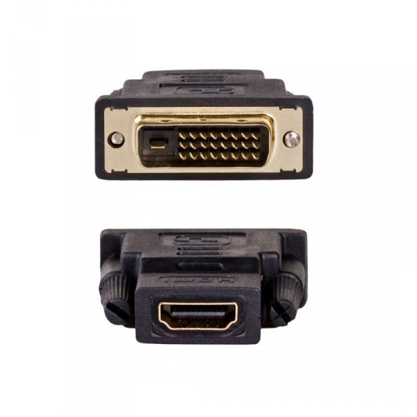 Adapter Akyga AK-AD-41 (DVI-D (Dual link) M - HDMI F; kolor czarny)