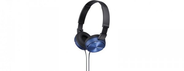 Sony Słuchawki handsfree, mikrofon MDR-ZX310AP Blue