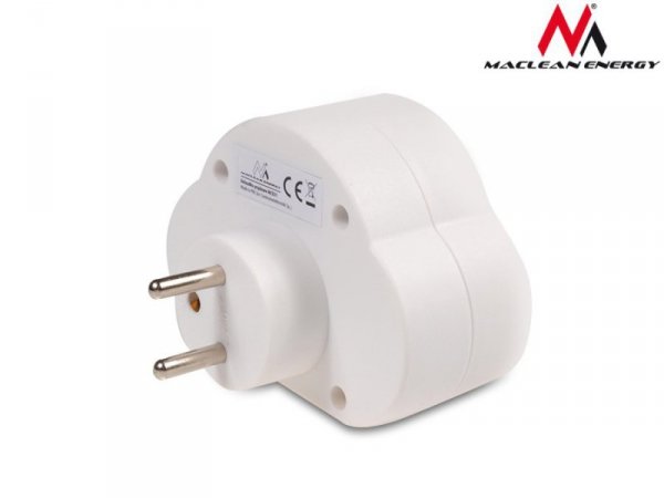 Maclean Gniazdko prądowe X2 z wyłącznikiem Energy MCE31 3680W
