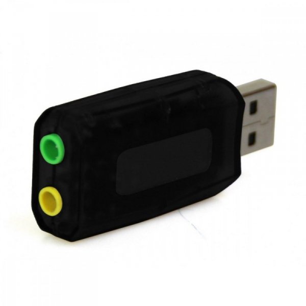 Media-Tech VIRTU 5.1 USB - Karta dźwiękowa USB oferująca wirtualny dźwięk 5.1 MT5101