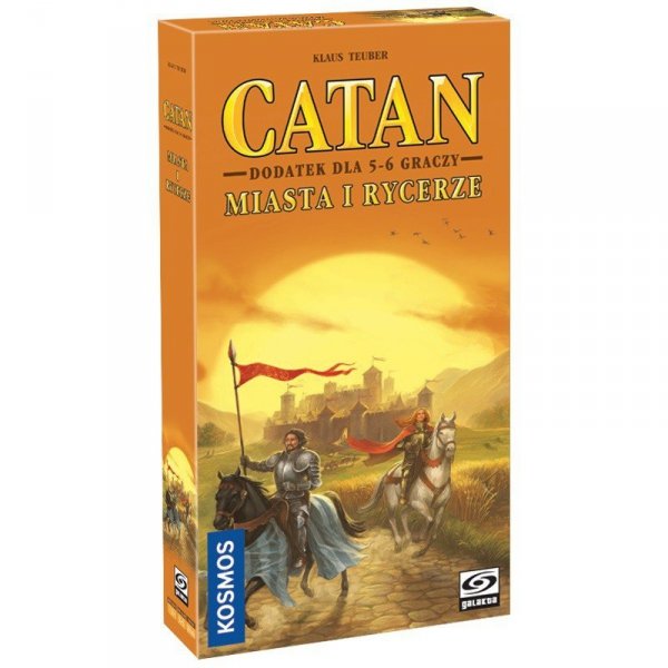 Galakta Gra Catan - Miasta i Rycerze dodatek dla 5-6 graczy