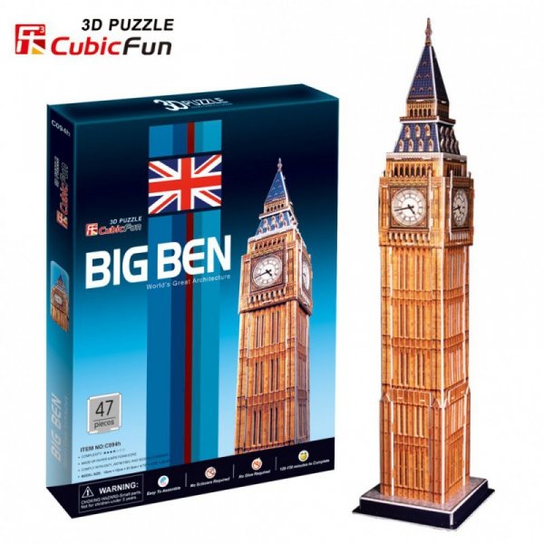 Cubic Fun Puzzle 3D Zegar Big Ben