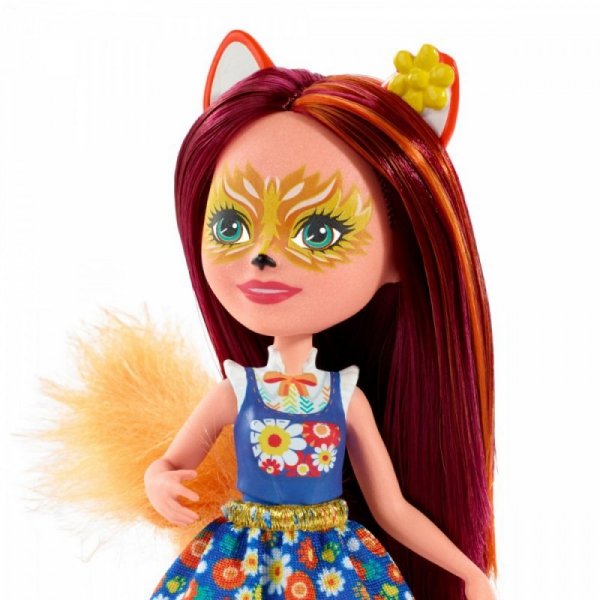 Mattel Lalka Enchantimals + Zwierzątko, Felicity Fox
