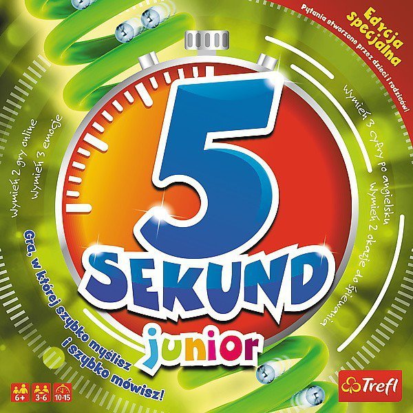 Trefl Gra 5 Sekund Junior 2.0 Edycja 2019