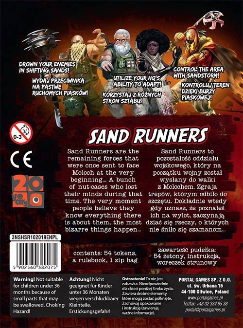 Portal Games Gra Neuroshima Hex 3.0&#039; Sand Runners