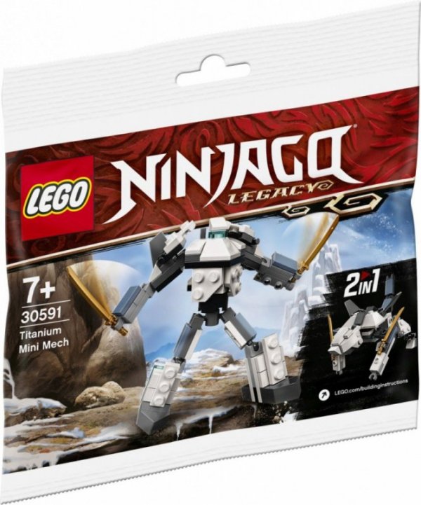 LEGO Klocki Ninjago 30591 Tytanowy mini Mech