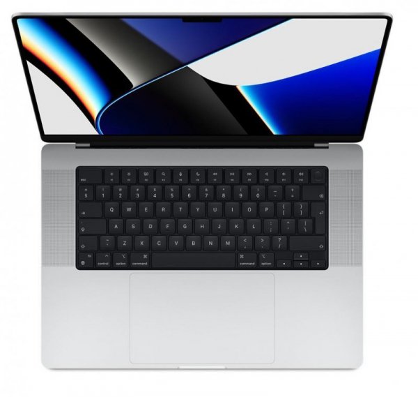 Apple MacBook Pro 16,2 cali: M1 Pro 10/16, 16GB, 512GB SSD - Srebrny