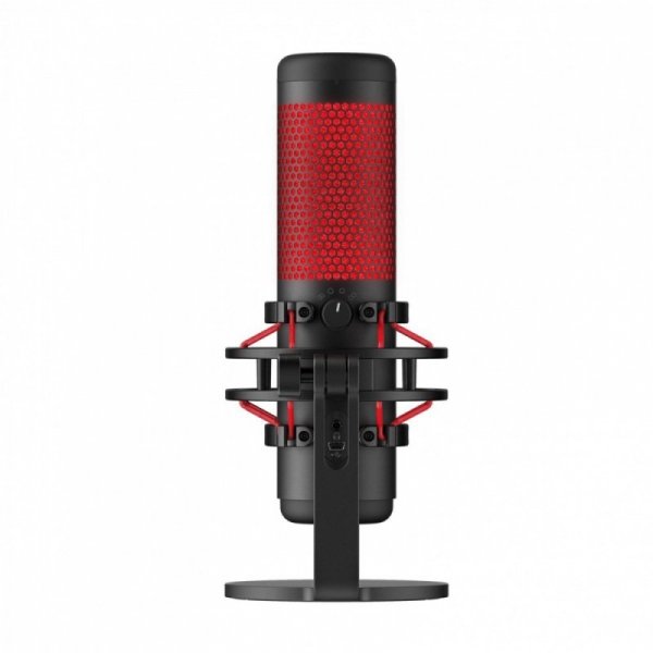 HyperX Mikrofon QuadCast czarno-czerwony