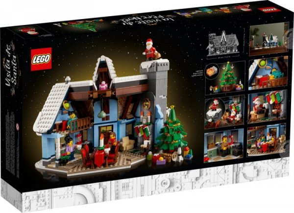 LEGO Klocki Creator Expert 10293 Wizyta Świętego Mikołaja