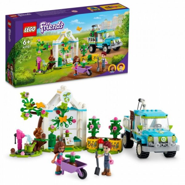 LEGO Klocki Friends 41707 Furgonetka do sadzenia drzew