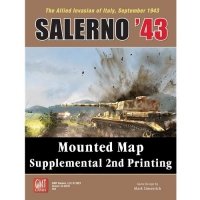 Salerno '43 Mounted Map 