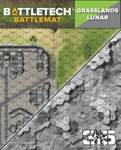 BattleTech Battlemat Lunar and Grasslands