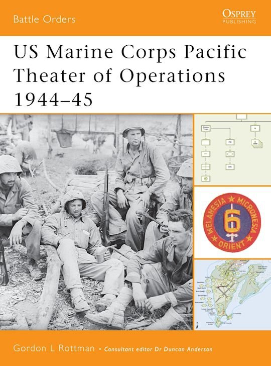 BATTLE ORDERS 008 US Marine Corps Pacific Theater of Operations 1944-45