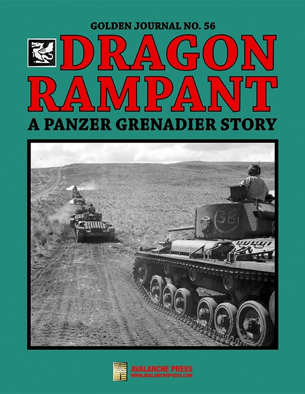Golden Journal no. 56 Panzer Grenadier: Dragon Rampant