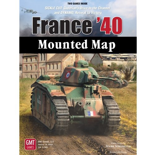 France '40 Mounted Map