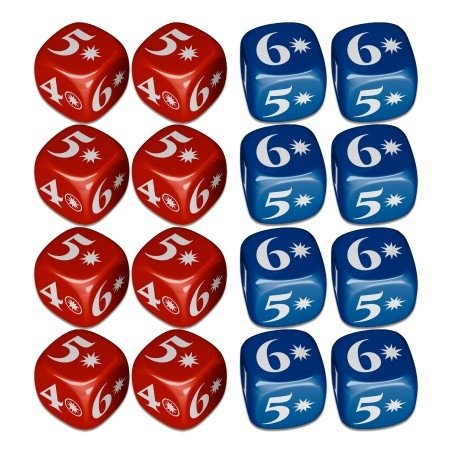 Battles of Napoleonic Europe Custom Dice Set (16)