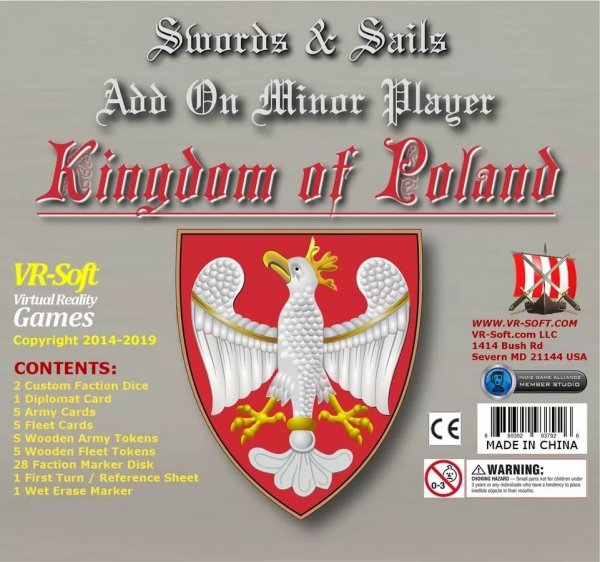 Swords &amp; Sails: Poland Player Expansion