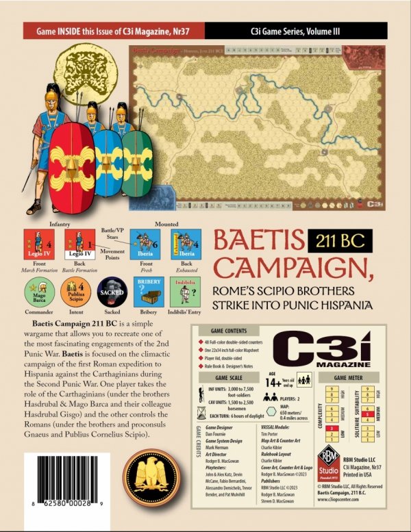 C3i Magazine Issue #37 - Baetis Campaign, 211 BC