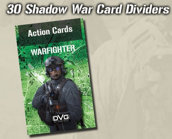 Warfighter Modern - Expansion #35 Shadow War Card Dividers