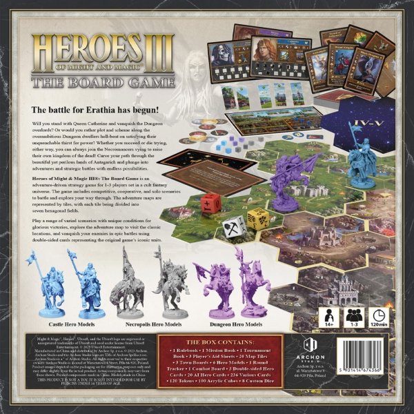 Heroes of Might &amp; Magic III Board Game US