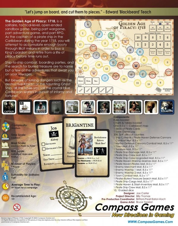 (USZKODZONA) Golden Age of Piracy: 1718