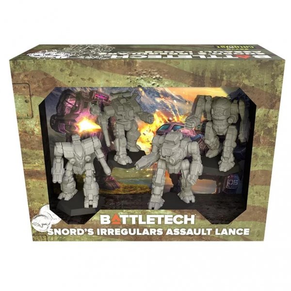 BattleTech Snord's Irregulars Assault Lance