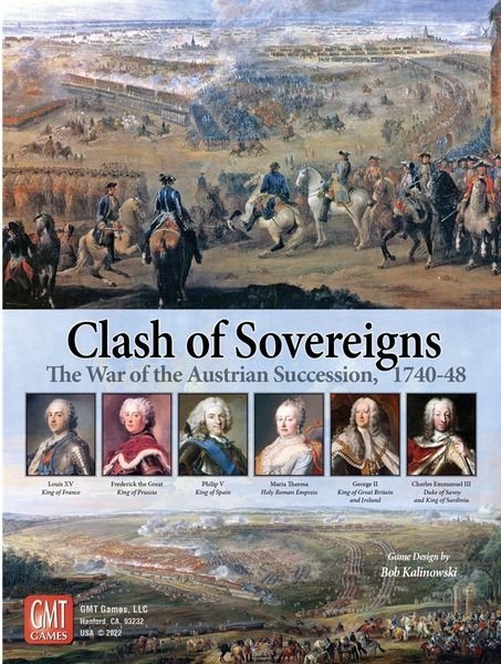 Mounted Map Clash of Sovereigns