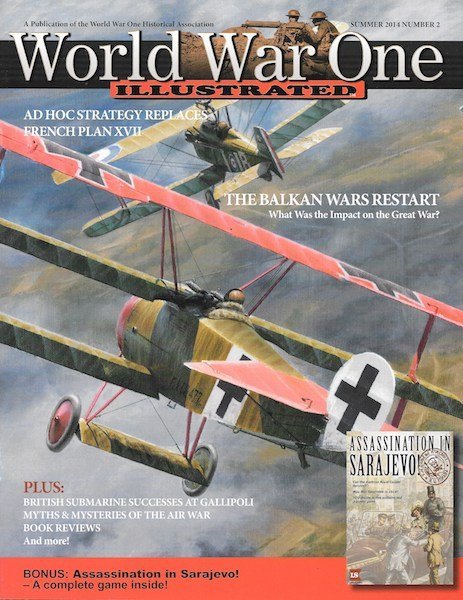 Set of 9 World War One Illustrated magazines with 4 WW1 mini games