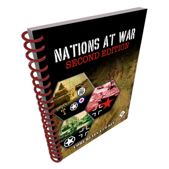 Nations at War: Spiral Bound Core Rules v3.0