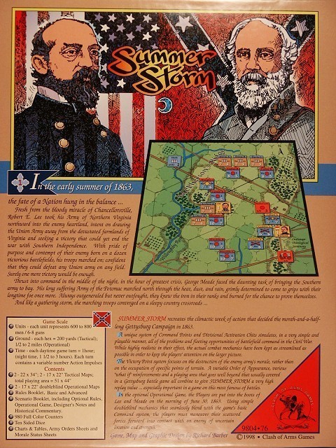 Summer Storm: the Battle of Gettysburg