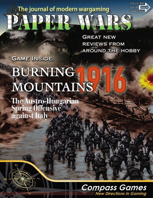 Paper Wars #89 Burning Mountains 1916