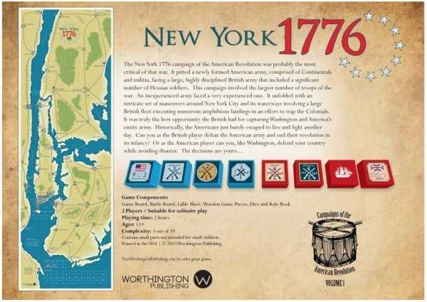 New York 1776 2nd Ed.