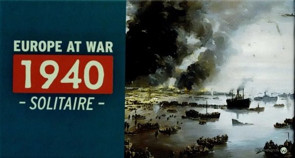 Europe At War 1940: Solitaire Travel Game