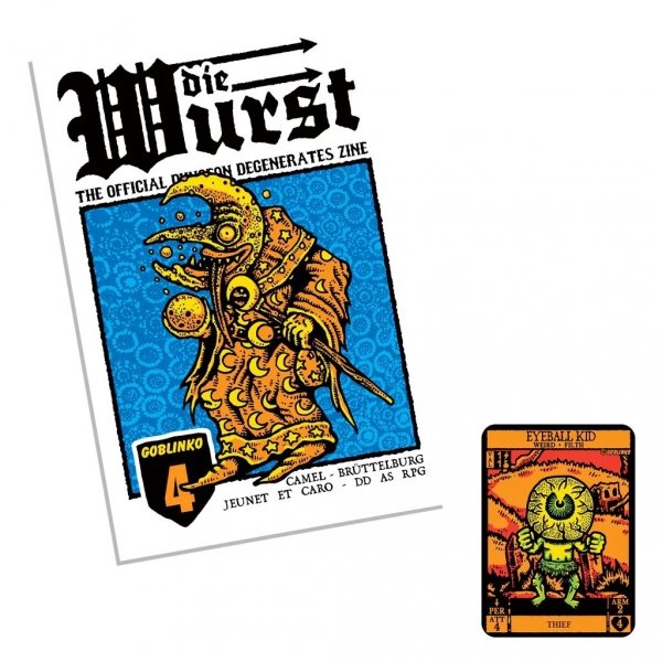 Dungeon Degenerates: Die Wurst 4 Magazine