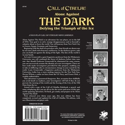 Call of Cthulhu: Alone Against the Dark