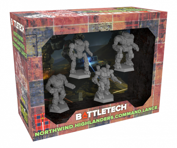 BattleTech Northwind Highlanders Command Lance