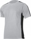 Koszulka t-shirt 180g/m2, szaro-czarna, xl, ce, lahti