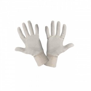 Rękawice bawełniane beżowe l290310p, 12 par, 10, ce, lahti