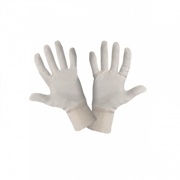 Rękawice bawełniane beżowe l290310p, 12 par, "10", ce, lahti